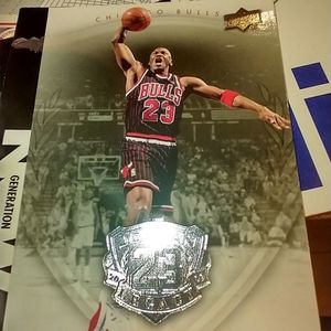 Micheal Jordon UPPER DECK basketball card